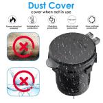 48W Dual Port USB-C Car Charger Socket