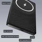 Magnetic 5000mAh Power Bank for USB-C Devices