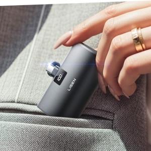 LISEN 7000mAh Mini USB-C Power Bank