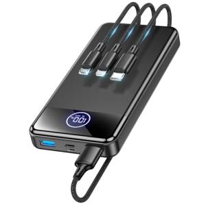 Fast Charging 26800mAh Power Bank with USB-C Cable