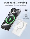 10000mAh Magnetic Wireless Power Bank with USB-C