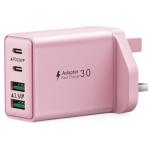 40W Dual USB-C Fast Charger for iPhone & Samsung