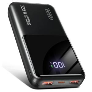20000mAh Fast Charge Power Bank with LCD Display