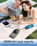 20000mAh Fast Charge Power Bank with LCD Display