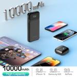 Portable 10,000mAh Fast Charging Power Bank