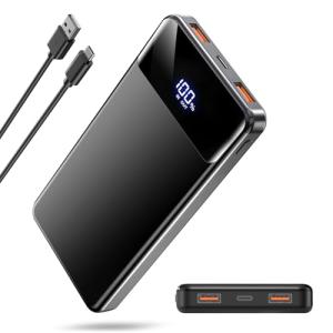 12000mAh Fast Charging USB-C Portable Power Bank