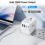 Bigfish 100W GaN USB-C Travel Charger