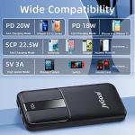 JvGoal 10000mAh Fast Charging USB-C Power Bank