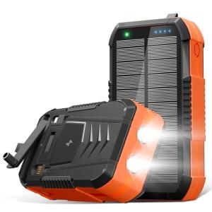 70000mAh USB-C Solar Power Bank with Fast Charging