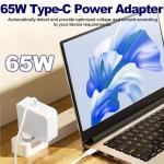 65W USB-C Laptop Charger for Samsung & More