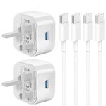 Samsung 2-Pack USB-C Fast Charger & Cable