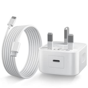 20W USB-C Fast Charger for iPhone and iPad