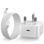 20W USB-C Fast Charger for iPhone and iPad