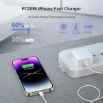 20W USB-C Fast Charger for iPhone and iPad