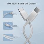 20W USB-C Fast Charger for iPhone and iPad