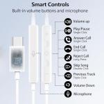 2 Pack USB-C Headphones with Mic & Volume Control