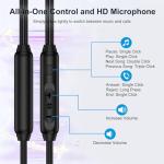 Wired USB-C Headphones with Mic for Samsung and iPhone