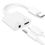 Dalimee USB-C to 3.5mm Adapter with Charging