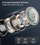 USB-C Earbuds with Mic for Galaxy and iPhone