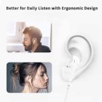 USB-C Earbuds with Microphone for iPhone & Android
