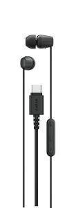 Sony IER-EX15C USB-C Wired Earbuds – Black