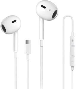 USB-C In-Ear Headphones with Mic & Noise Cancellation