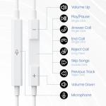 USB-C In-Ear Headphones with Mic and Volume Control
