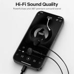 USB-C Headphones with Mic and Volume Control