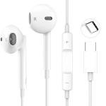 USB-C Wired Headphones with Mic and Volume Control