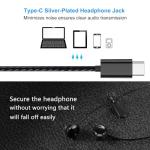 GUUVOR USB-C In-Ear Headphones with Microphone