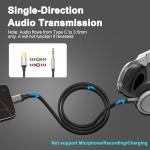 USB-C to AUX Cable - 2 Pack 3.5mm Adapter