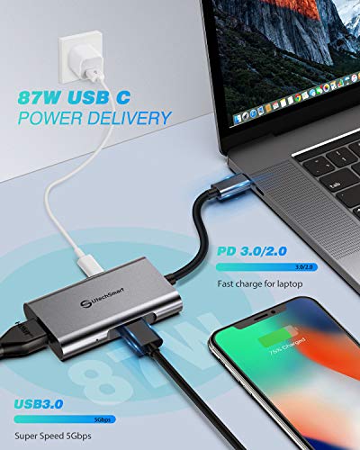 UtechSmart USB-C Hub with Dual HDMI