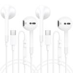 USB-C Earbuds with Mic & Volume Control