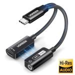 UGREEN 2-in-1 USB-C to 3.5mm Adapter
