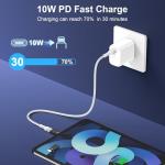 2-Pack USB-C to Lightning Adapter for iPhone