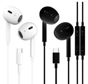 USB-C Earphones with Microphone and Noise Cancelling