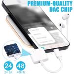 2-Pack USB-C to Aux Headphone and Charger Adapter