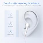 USB C Wired Headphones with Microphone and Volume Control