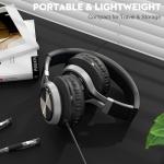 Bywulanda USB-C Headphones with Mic and Volume Control