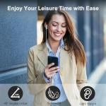 USB C Wired Headphones with Microphone and Volume Control