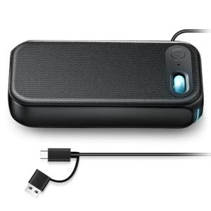 USB-C Wired Sound Bar with RGB Lights