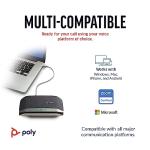 Poly Sync 20 USB-C Smart Speakerphone for Teams