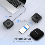 EMEET M0 Plus USB-C Conference Speakerphone for 8