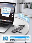 Lemorele 7-in-1 USB-C Hub Adapter