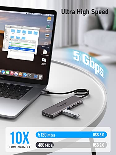 Lemorele 7-in-1 USB-C Hub Adapter