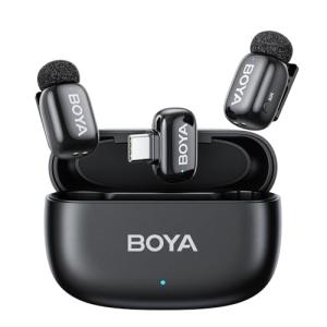 BOYA Mini Wireless Lavalier Mic with USB-C