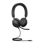 Jabra Evolve2 40 SE USB-C Noise-Cancelling Headset