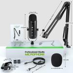 ZealSound USB Microphone Kit for Streaming & Recording