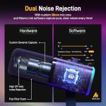 MAONO USB-C Gaming Microphone with Boom Arm