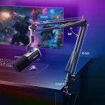 MAONO USB-C Gaming Microphone with Boom Arm
